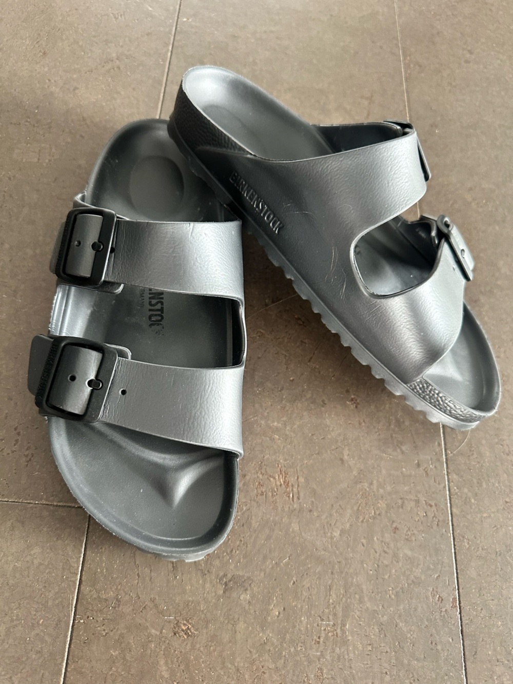 Birkenstock Arizona EVA Two-Strap sandals size 38